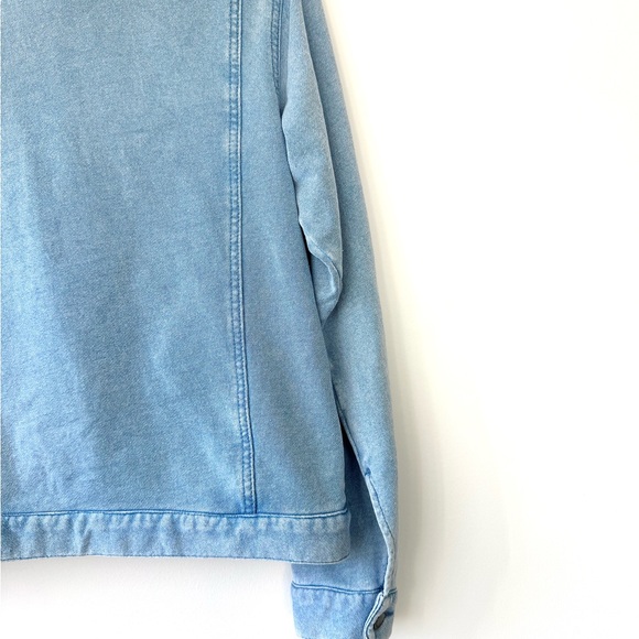 Z Supply Light Wash Blue Denim Jean Jacket - Picture 13 of 16